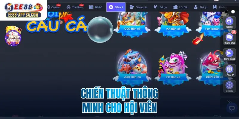 Chiến thuật thông minh cho hội viên
