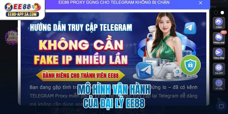 Mô hình vận hành của đại lý EE88