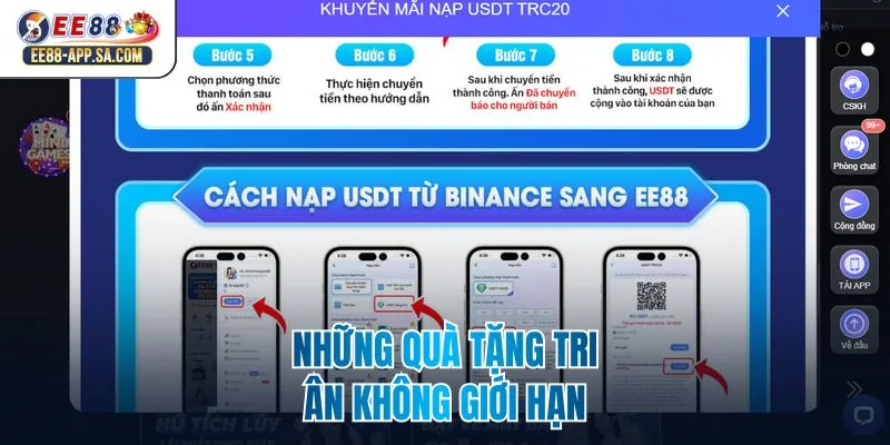 Những quà tặng tri ân không giới hạn