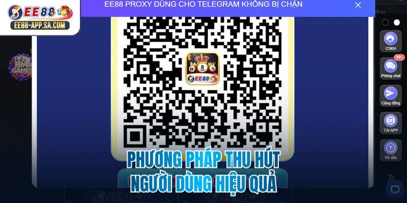 Phương pháp thu hút người dùng hiệu quả